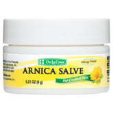 De La Cruz Arnica Salve, crema para pies, suaviza la piel seca y agrietada.
