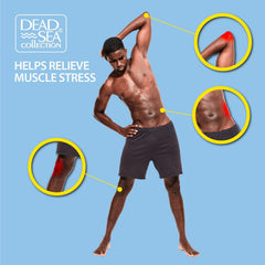 Dead Sea Collection: aceite de sándalo con aroma masculino para relajación suave.