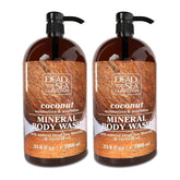 Dead Sea Collection – Bouteille gel douche coco, hydratation durable.