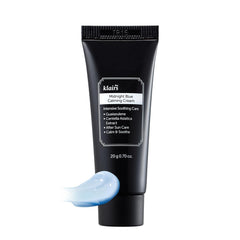 DearKlairs Crema Calmante Azul Medianoche, envase mini, ideal para uso diario y viaje