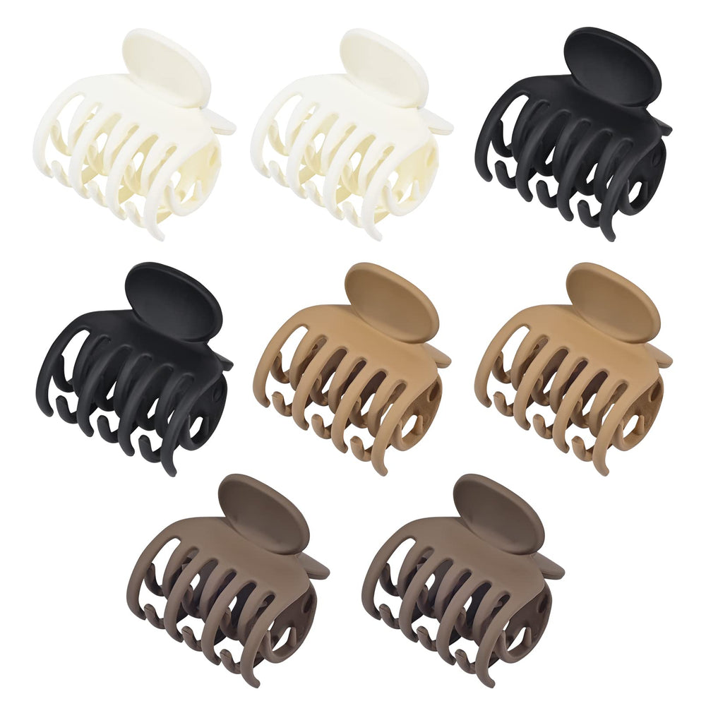DEEKA clips pequeños con acabado mate para sujetar el cabello con estilo.