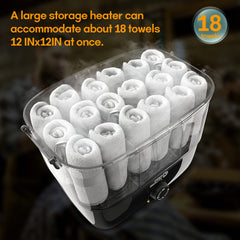 DEER BEAUTY humectador de toallas con tanque de 1 L para calentamiento rápido