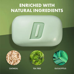 Defense Acne Care Bar con aceite de árbol de té para limpieza fresca.