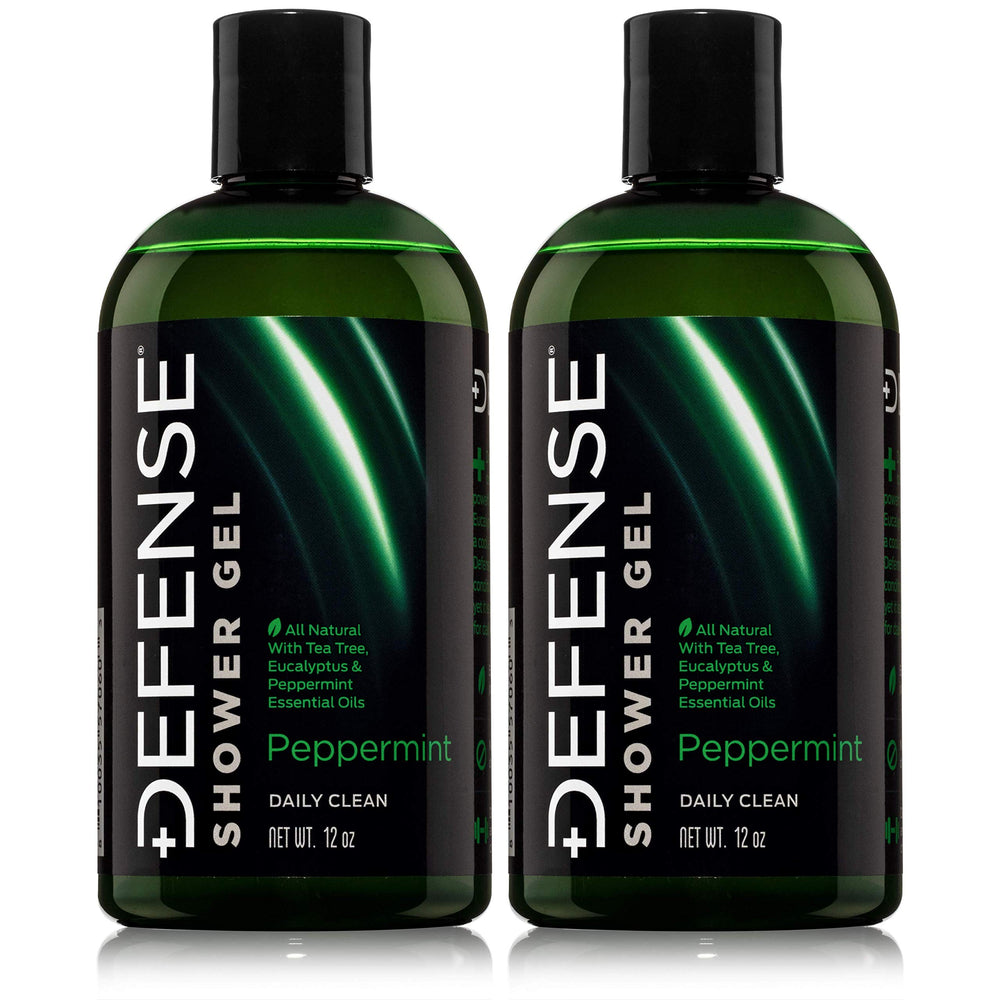 Bouteille Defense Soap, gel douche menthe-arbre à thé, fraîcheur après l'entraînement.