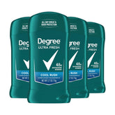 Degree Ultra Fresh Cool Rush en barra con protección de 48 horas para días activos.