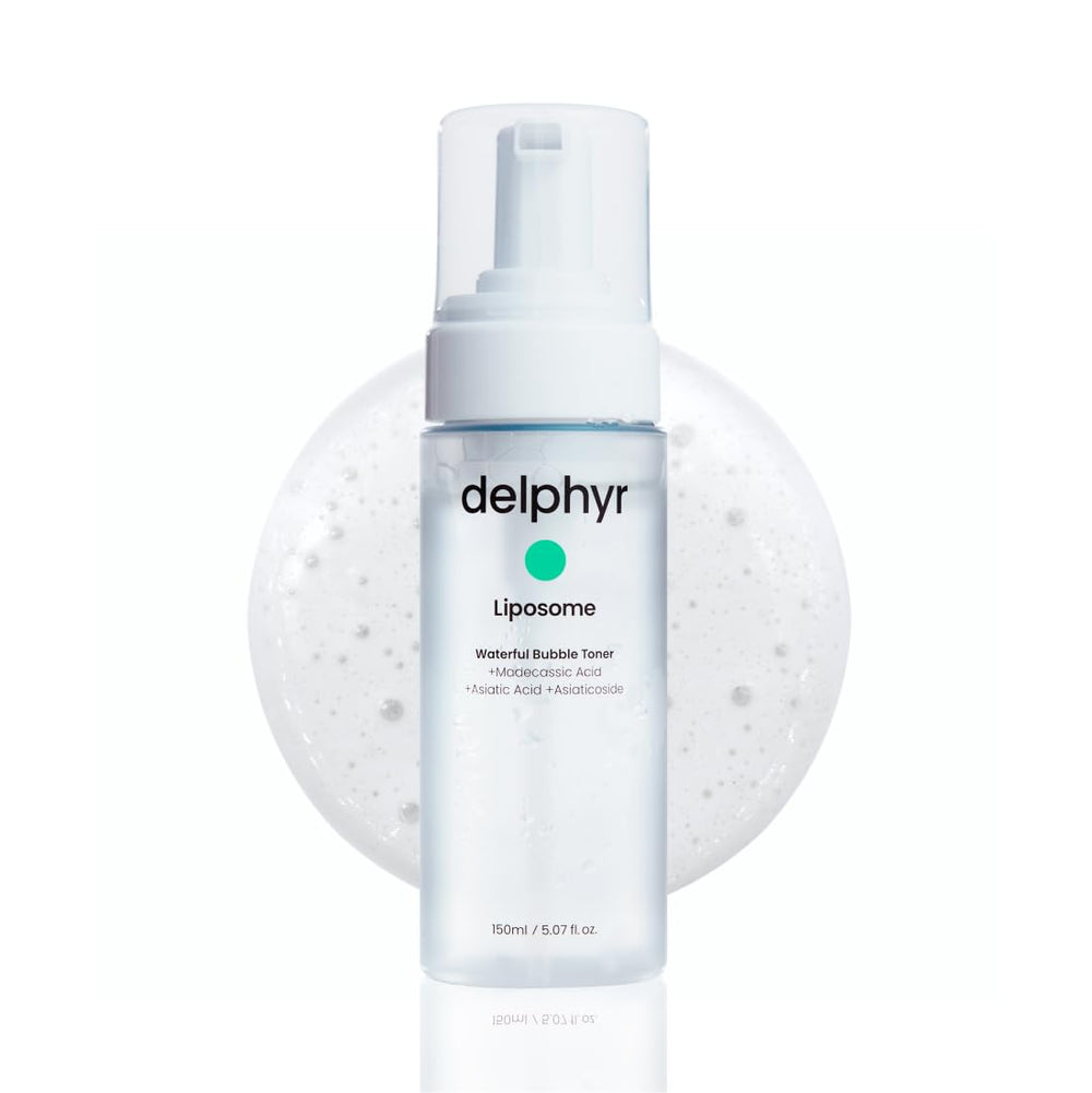 delphyr burbujas hidratantes en la espuma facial elevan la hidratación