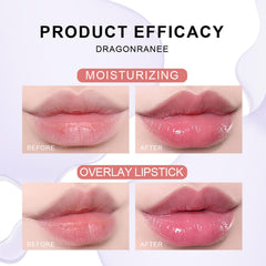 DENESTUP brillo labial frutal con sabor refrescante y hidratación ligera.