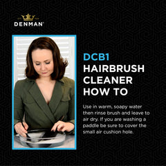 Denman construcción robusta ofrece durabilidad para limpiezas frecuentes
