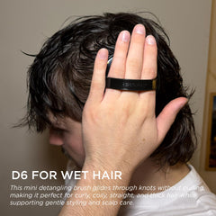 Para cabello rizado: Denman Jack Dean D6 define rizos.