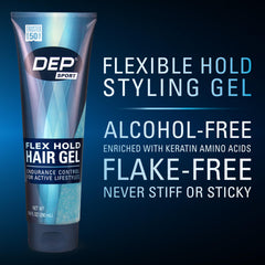 Dep gel deportivo de resistencia, secado rápido para looks dinámicos.
