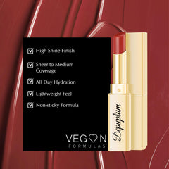 Color cranberry de Depuplum Berry Red, ideal para looks diarios y ocasiones especiales.