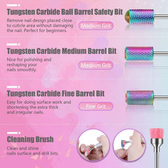 Depvko puntas carburo diamante uñas para cortes precisos