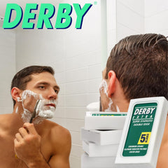 Derby Extra: hojas compatibles con la mayoría de maquinillas.