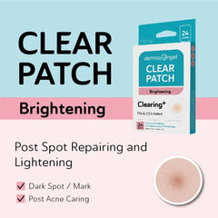 DERMA ANGEL parche invisible bajo maquillaje, discreto para uso diario.