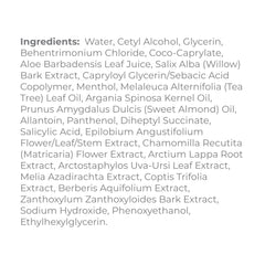 Derma E Acondicionador con aceite de árbol de té y mentol para alivio.