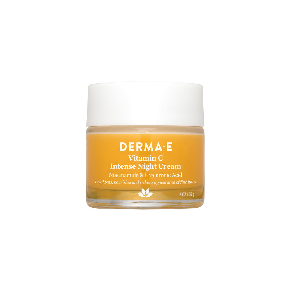DERMA-E Crema de Noche Vitamina C en jarra para revitalización nocturna