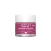 DERMA E exfoliante facial microdermoabrasion para piel suave y renovada