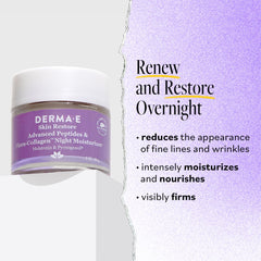 Derma E ingredientes Flora-Collagen vegetal para hidratación y barrera cutánea.