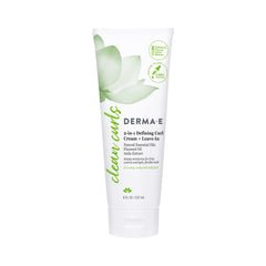DERMA E Ramos 2-en-1, frasco que ayuda a definir rizos.