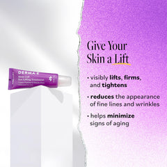 Derma E Tratamiento Ojos: textura cremosa ideal para uso diario.