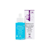 DERMA E Ultra Lift Serum: botella para aplicación suave que favorece firmeza y suavidad.