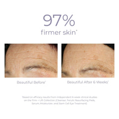 DERMA E Ultra Lift Serum: ingredientes clave, DMAE, cobre y resveratrol.