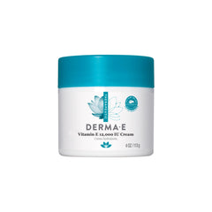 Derma E Vitamina E 12.000 UI: crema en bote para hidratación intensiva diaria.