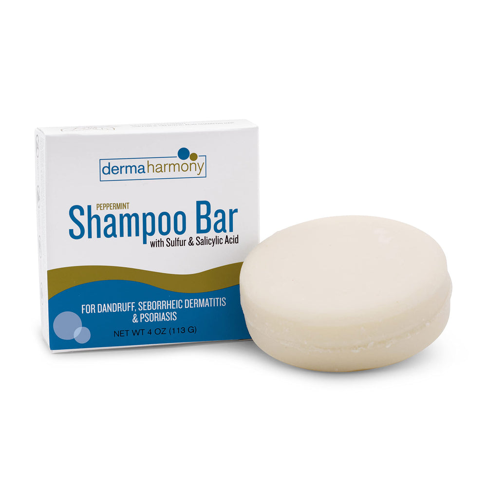 DermaHarmony barra champú caspa con textura suave para alivio diario