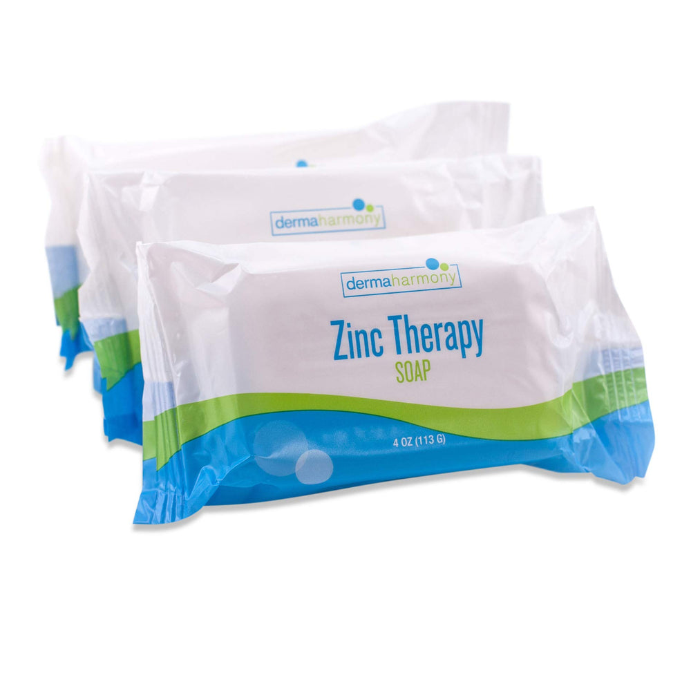 Dermaharmony jabón zinc 2% en barra de 4 oz para controlar la caspa
