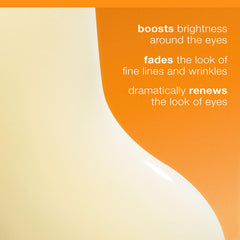 Aplicación suave alrededor de ojos con Dermalogica Biolumin-C, uso diario.