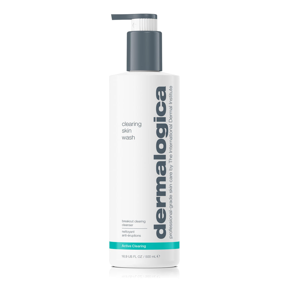 Dermalogica Limpiador para piel propensa al acné, botella-500ml, limpieza suave diaria.