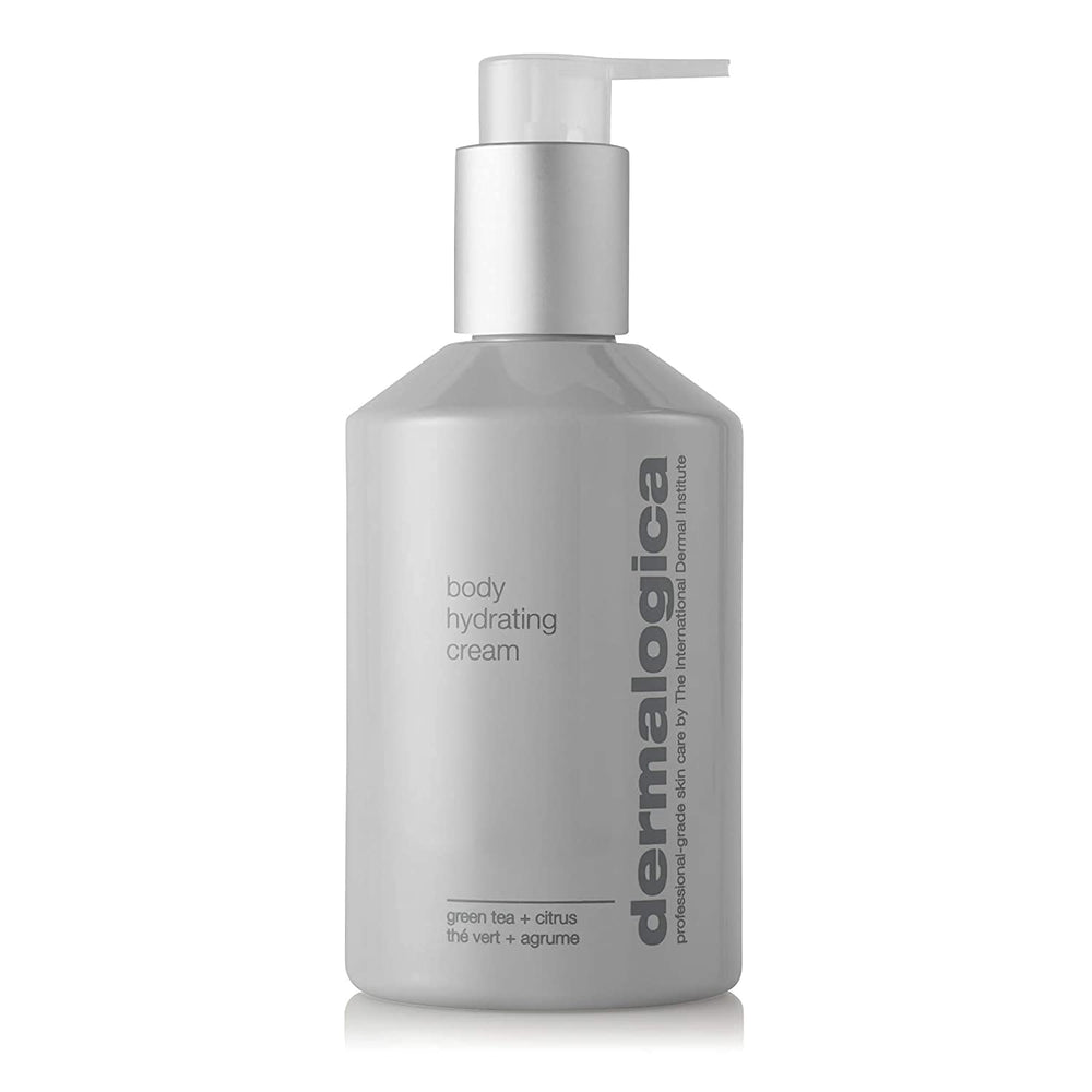 Dermalogica crema corporal con té verde y limón para hidratación diaria.