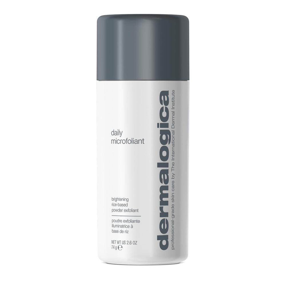 Dermalogica Daily Microfoliant, polvo exfoliante, revela piel más luminosa al usar agua