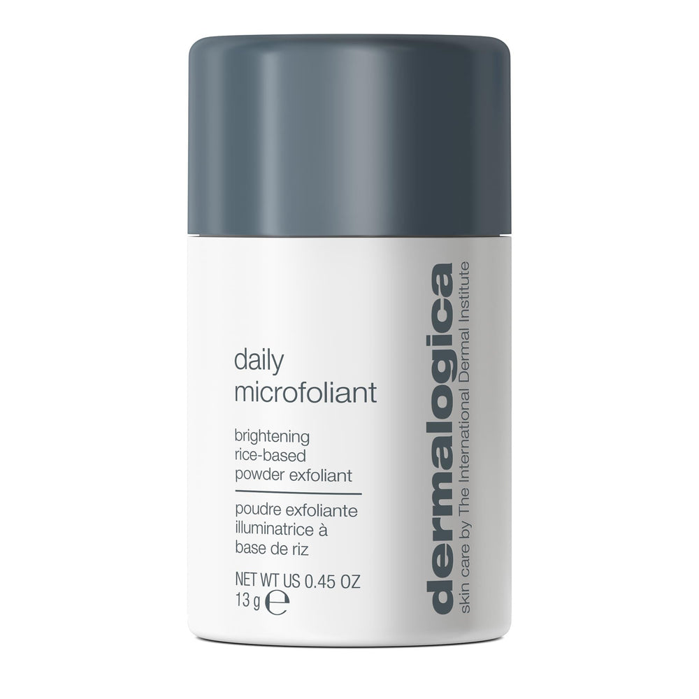 Dermalogica Daily Microfoliant emballage minimaliste prêt à l'emploi.