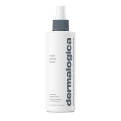 Dermalogica Multi-Active Toner, bouteille pulvérisateur, brume hydratante prête pour l’usage quotidien.