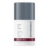 Dermalogica Super Rich Repair, bote crema, textura cremosa para piel seca.
