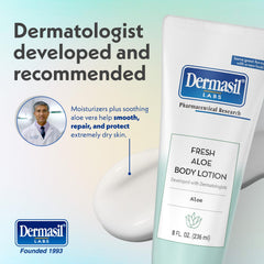 Dermasil crema cuerpo Aloe Fresco fragancia fresca para experiencia sensorial diaria.