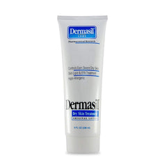 Dermasil Loción Original para piel seca, botella de 236 ml lista para uso diario.