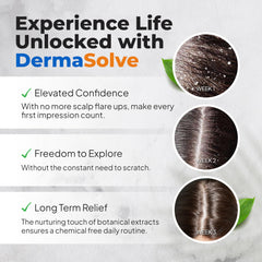 Dermasolve Cuir chevelu relief et confort après application