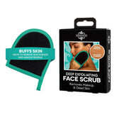 Dermasuri guante exfoliante para rostro para exfoliar suavemente y preparar la piel para productos