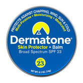 Dermatone balsamo para rostro y labios con SPF23, protege del sol en exterior.