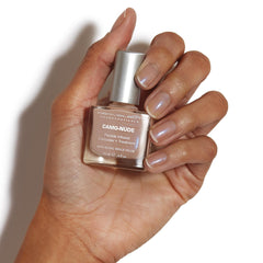 Dermelect relleno-surcos-unas: superficie lisa para una manicura duradera.