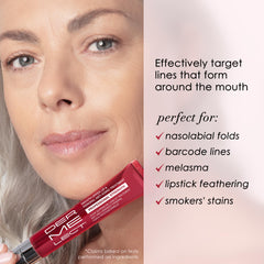 Dermelect Smooth Upper Lip textura cremosa para hidratacion suave