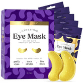 DERMORA Golden Glow empaque, compacto para viaje y cuidado ocular rápido.