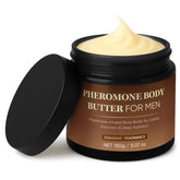Derperzi manteca corporal feromonas para hombres, frasco elegante con fragancia duradera