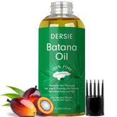 Dersie Batana Oil con aplicador de masaje para cuero cabelludo suave y absorción eficiente.