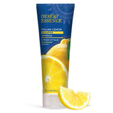 Desert Essence Italian Lemon Clarifying Shampoo bottle with bright citrus aroma