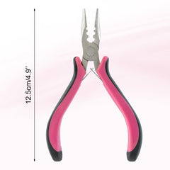 Deshionew alicate color rosa, mango ergonómico, agarre firme para uso profesional.