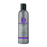Design Essentials Honey Creme Shampoo bottle demonstrates hydrating formula for detangling.