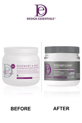 Design Essentials Romero Menta: hidratación profunda para cabello seco